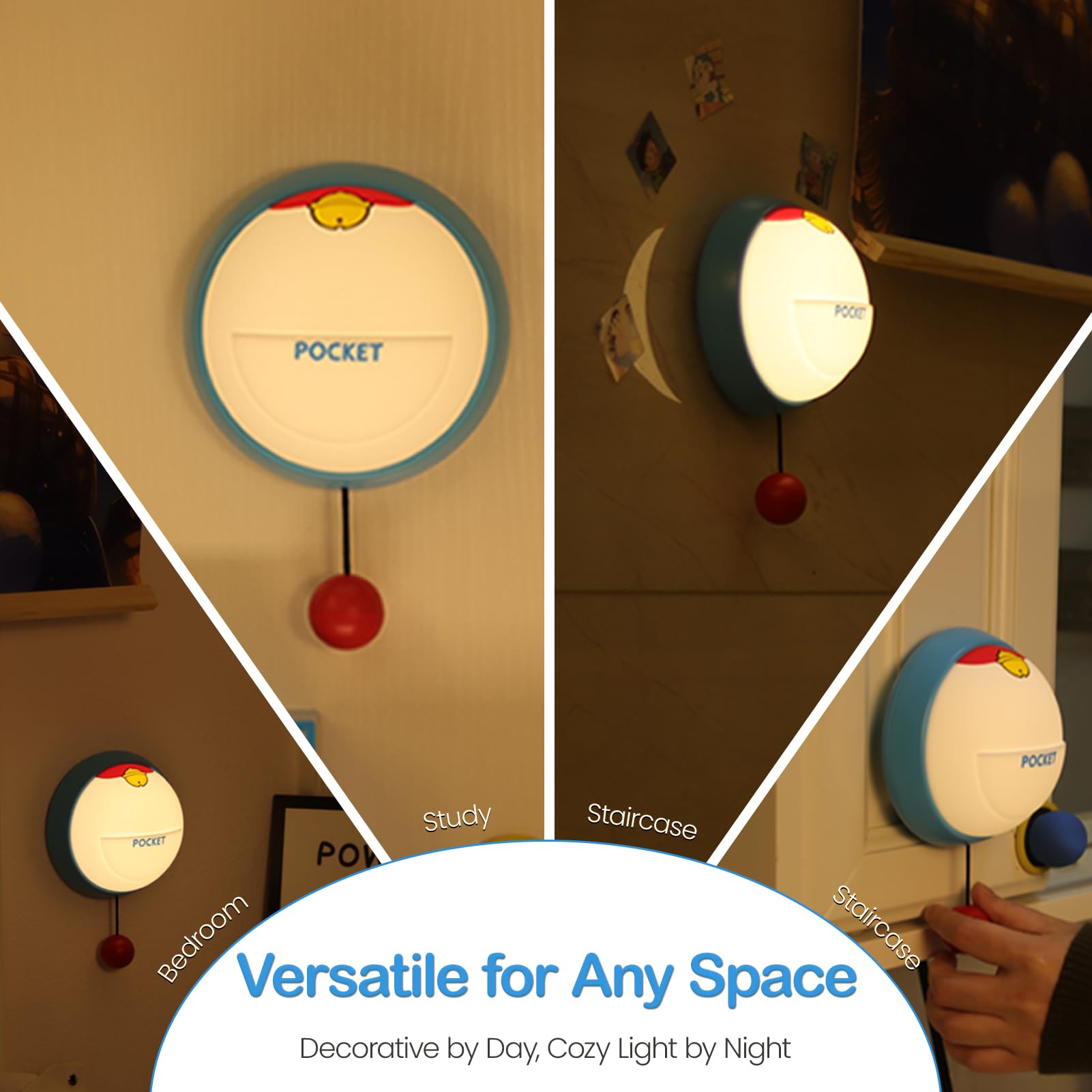 Nachtlicht für Kinder, 3-stufige dimmbare Silikonlampe, wiederaufladbares Touch-LED-Licht für Kleinkinder, Baby, Stillen, Nachttisch und Kinderzimmer, Dekoration, Geschenke für Kinder