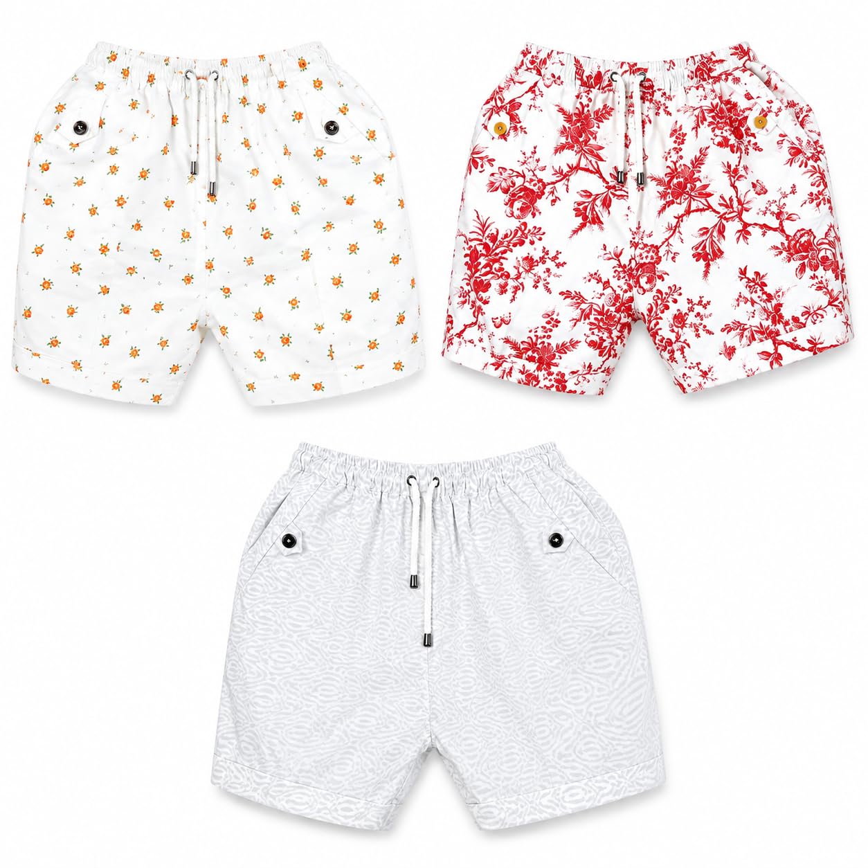 Women's & Girls Cotton Printed Shorts | Casual Lounge Shorts | Comfortable Sleep Shorts for Home, Travel & Summer | Colors as Per Availability-image-26