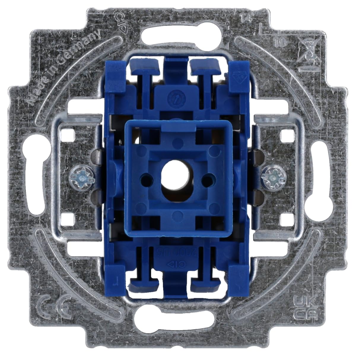 Busch-Jaeger Blau, Metallisch On-Off/2-Way Switch, 2000/6Us