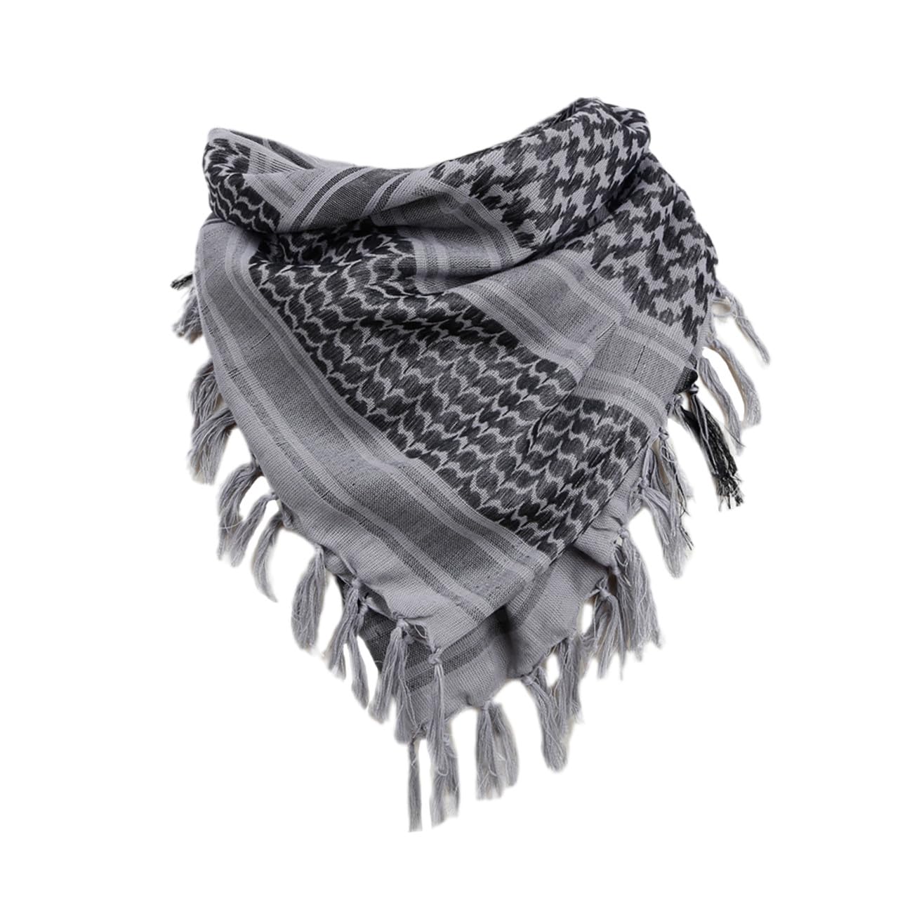 ifundom Sciarpa Tattica Militare Arab Style in Cotone Traspirante e Quadrata per Uomo, Scialle da Collo Autunnale per Attività Outdoor e Amanti Militari