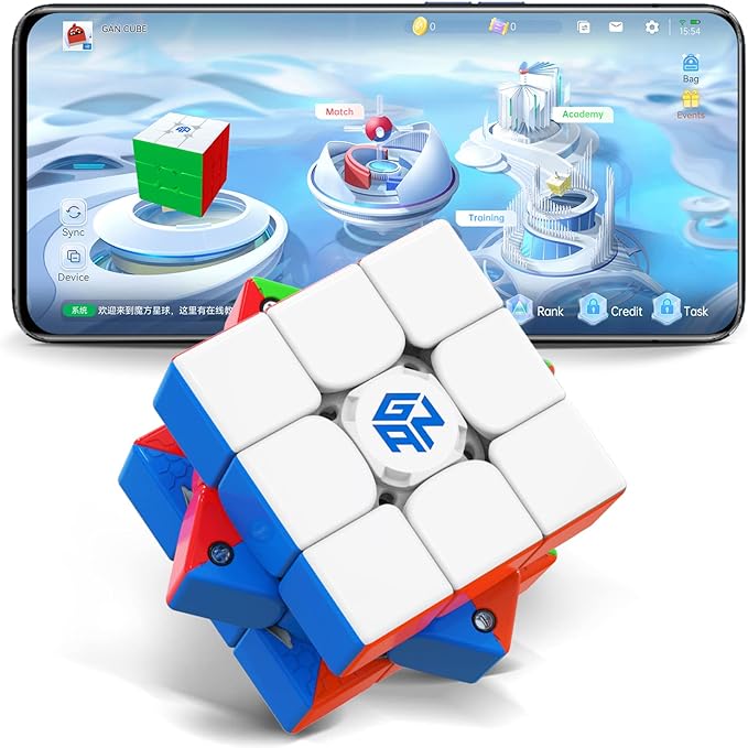 GAN 356 i 3 Stickerless Speed Cube, 3x3 Smart Cube 356 i3