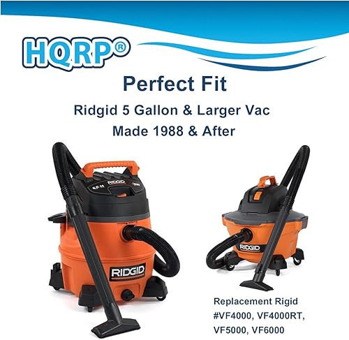 Miniatura 3 de HQRP Filtro de cartucho compatible con RIDGID VF4000 VF4000RT VF5000 VF6000 compatible con aspiradoras RIDGID húmedassecas de 5 galones y más