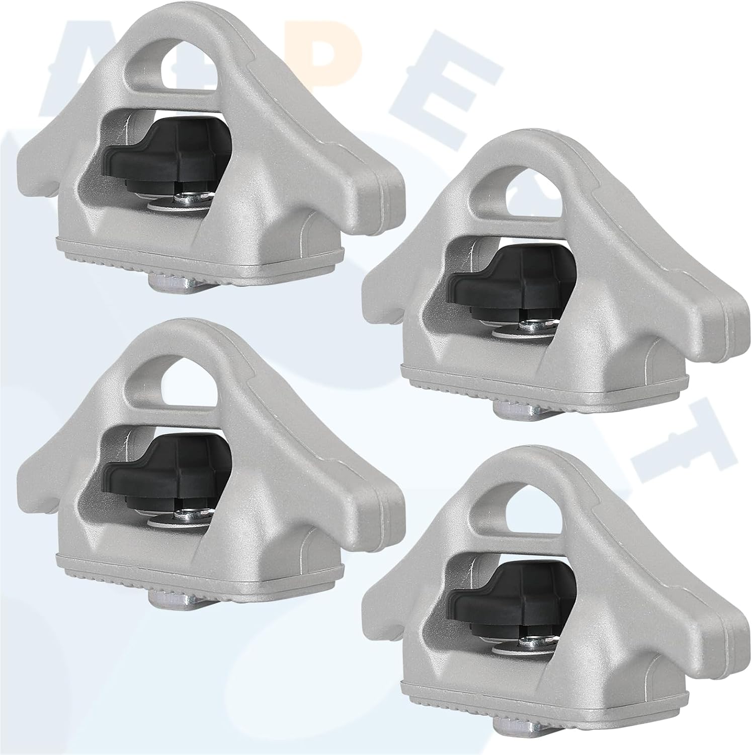 Bed Cleat Tie Down Anchor for Truck Bed Rail System 999T7-ZV00A 4pcs Compatible with Nissan Titan 2004-2015, 2005-2025 Frontier Utili-Track Cargo Bed Accessories Parts