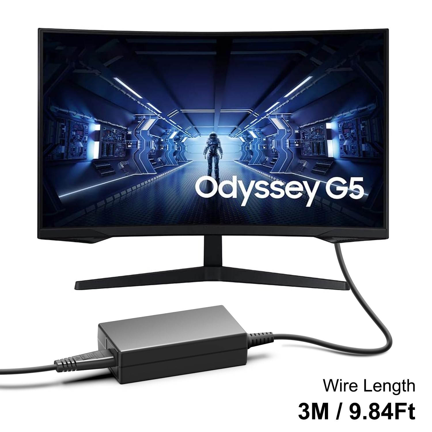 Alimentatore HKY 65W 19V 3,42A Per Monitor LG – Sostituisce ADS-40FSG-19 – Connettore 6,5x4,4 Mm – Compatibile 19-34 Pollici