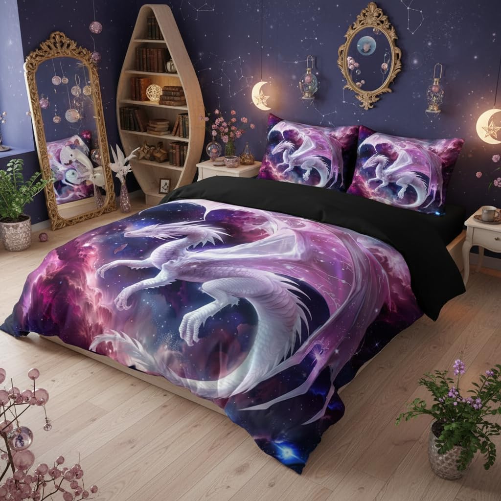 CCoutueChen Light Grey Wolf Comforter Set Queen Size, Farmhouse Country Animal Print Bedding Sets for Adult, 3Pcs Soft Lightweight Microfiber Comforter with 2 Pillowcases/90 * 90