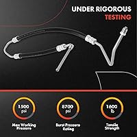 Vista 2 de A-Premium Conjunto de manguera de presión de dirección asistida compatible con Jeep Grand Cherokee 2005-2010, Grand Cherokee 2007-2009, Commander