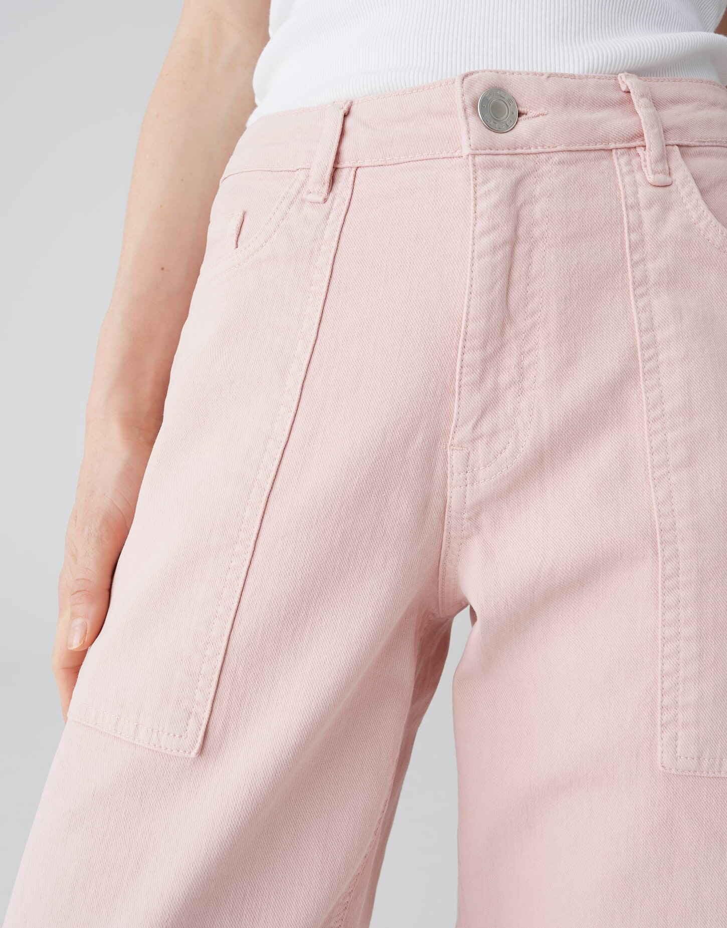 OPUS Damen Barrel | LOLAH Bloom Barrel Jeans aus Dry Indigo® Mid Rise