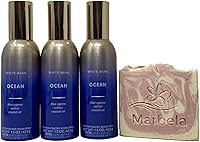 Vista 4 de Bath and Body Works Paquete de 2 spray concentrado de calabaza y manzana con jabón de muestra de Marbela