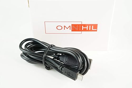 Miniatura 3 de OMNIHIL Cable USB 2.0 de alta velocidad de 5 pies de largo compatible con el termómetro de parrilla Bluetooth Inkbird PN IBT-4XS Todos