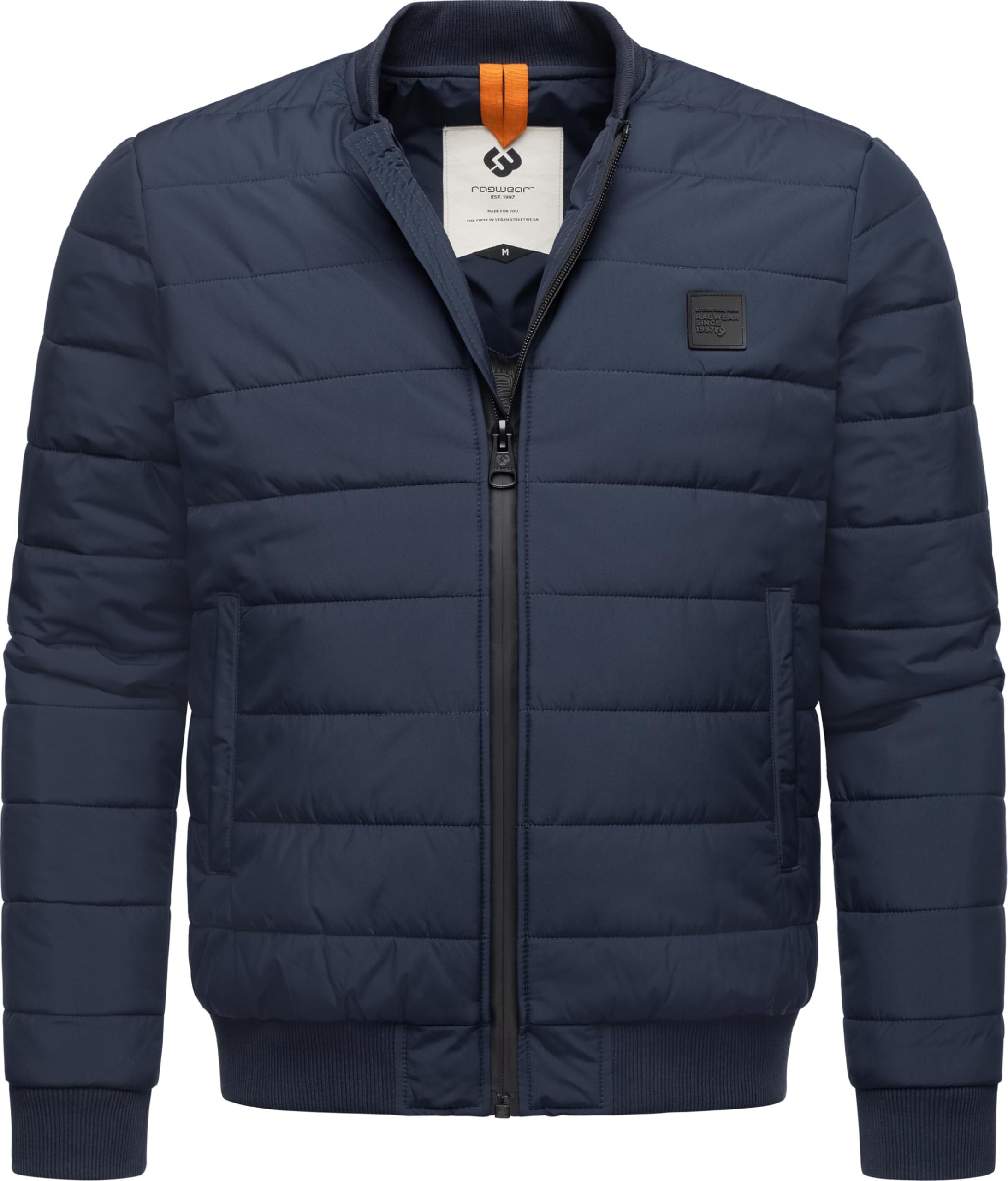 Ragwear YOUMODO Men's Bomber Jacket Transition Jacket Lightweight Waterproof Summer Jacket Short Boomber S-3XL, navy, M
