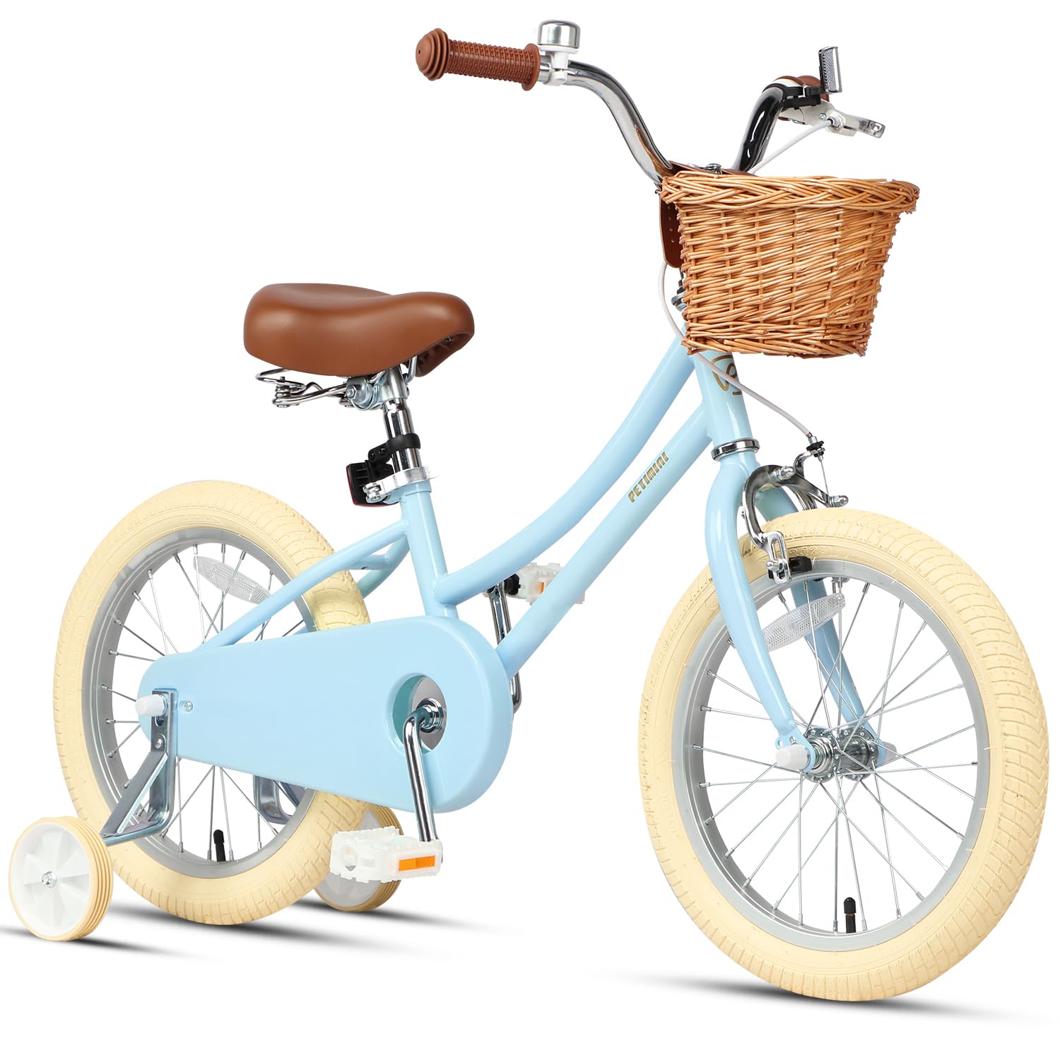 Petimini 12 14 16 18 20 Inch Kids Toddler Bike for Boys Girls