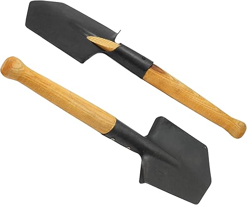 Miniatura 6 de PetriStor Pala de acero de las fuerzas especiales de 1984 con mango de madera