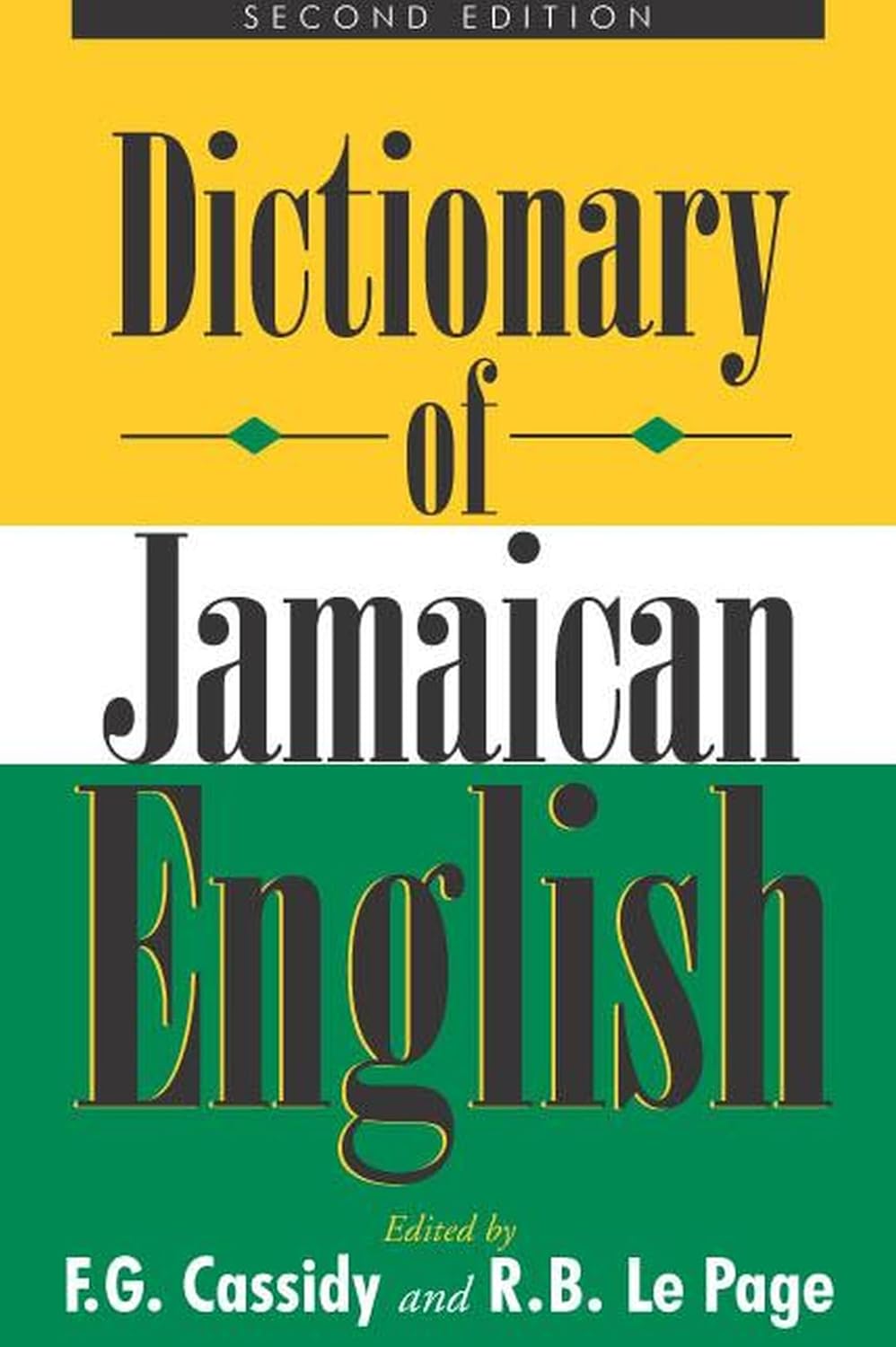 Dictionary of Jamaican English      Paperback – January 1, 2003