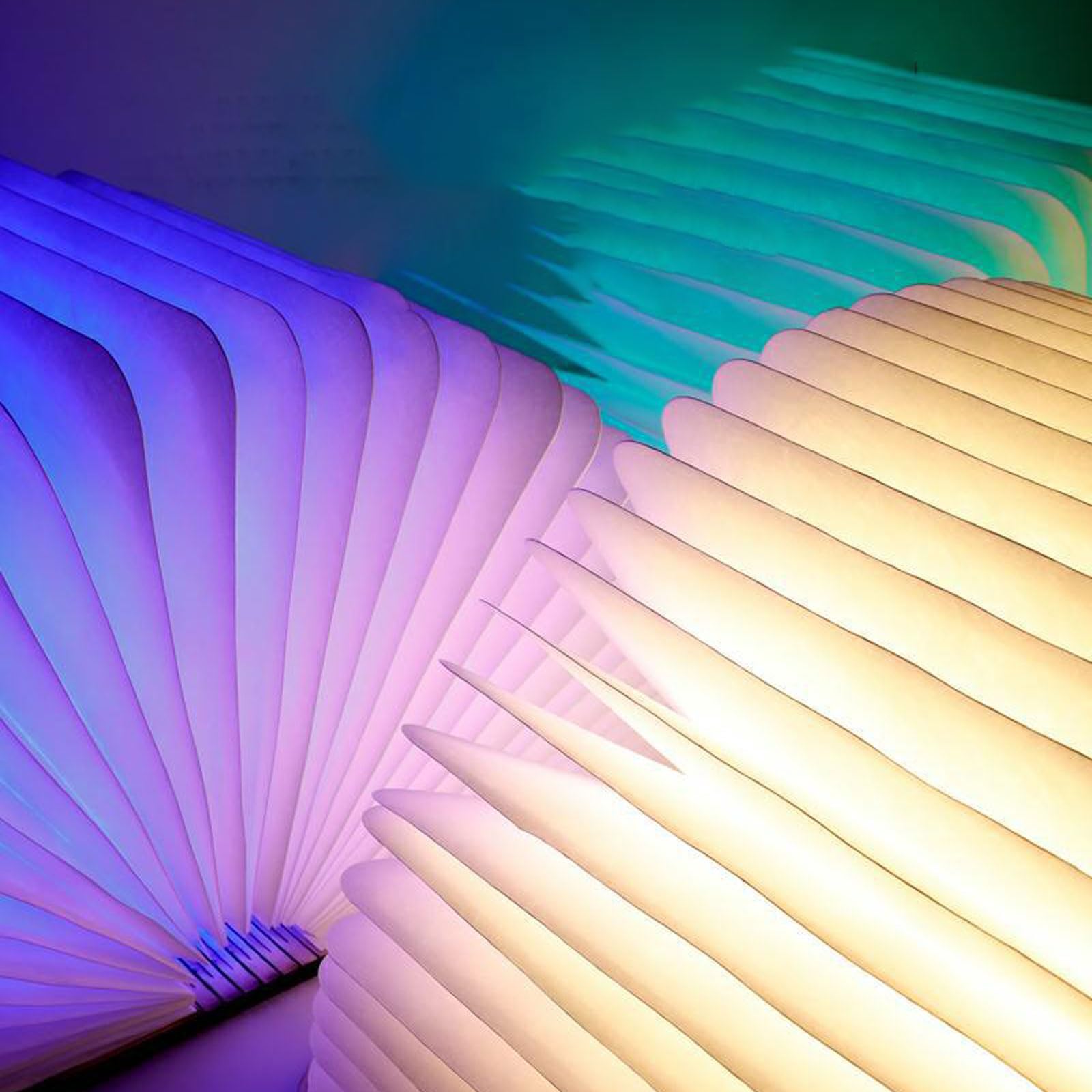 Lampada Luce Libro Portatile Lampada da Scrivania LED Pieghevoli Lampada da Lettura Ricaricabile 3 Modalità di Temperatura Colorei Lunga Durata porta di ricarica USB per Studio,Lavoro,Regalo