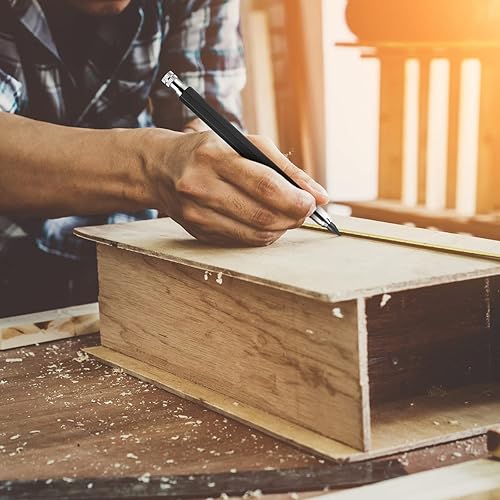 Miniatura 6 de 36 recambios de lápiz mecánico de 0.23 pulgadas y lápiz mecánico de 0.23 pulgadas, repuesto de lápiz de boceto negro y rojo, repuesto de lápiz