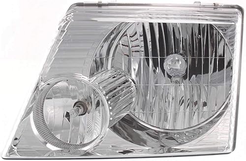 Miniatura 2 de Evan Fischer Juego de 2 faros delanteros compatibles con Ford Explorer 2004-2005 lado del conductor compuesto