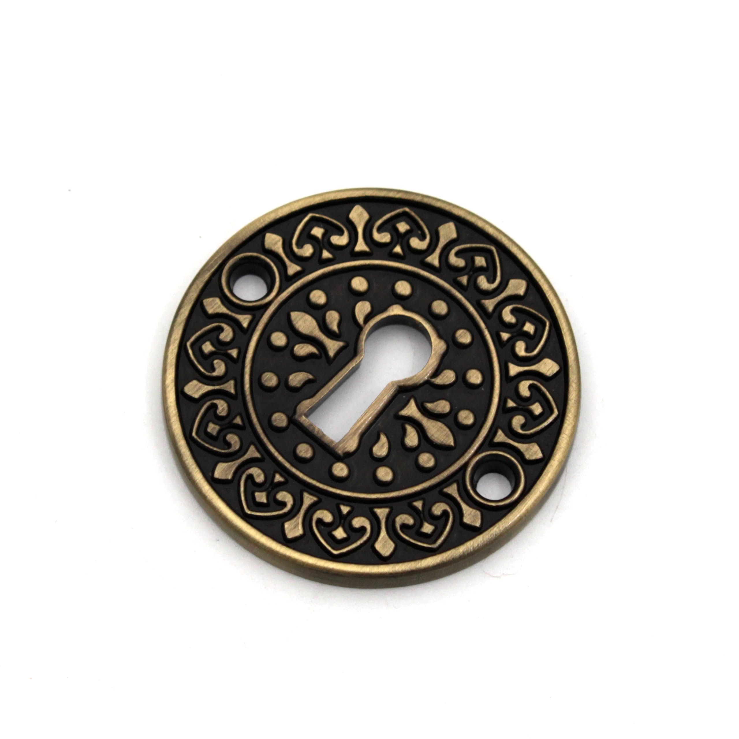 Round Antique Keyhole with Design, Key Hole for Lock - 1 pcs-picture-15