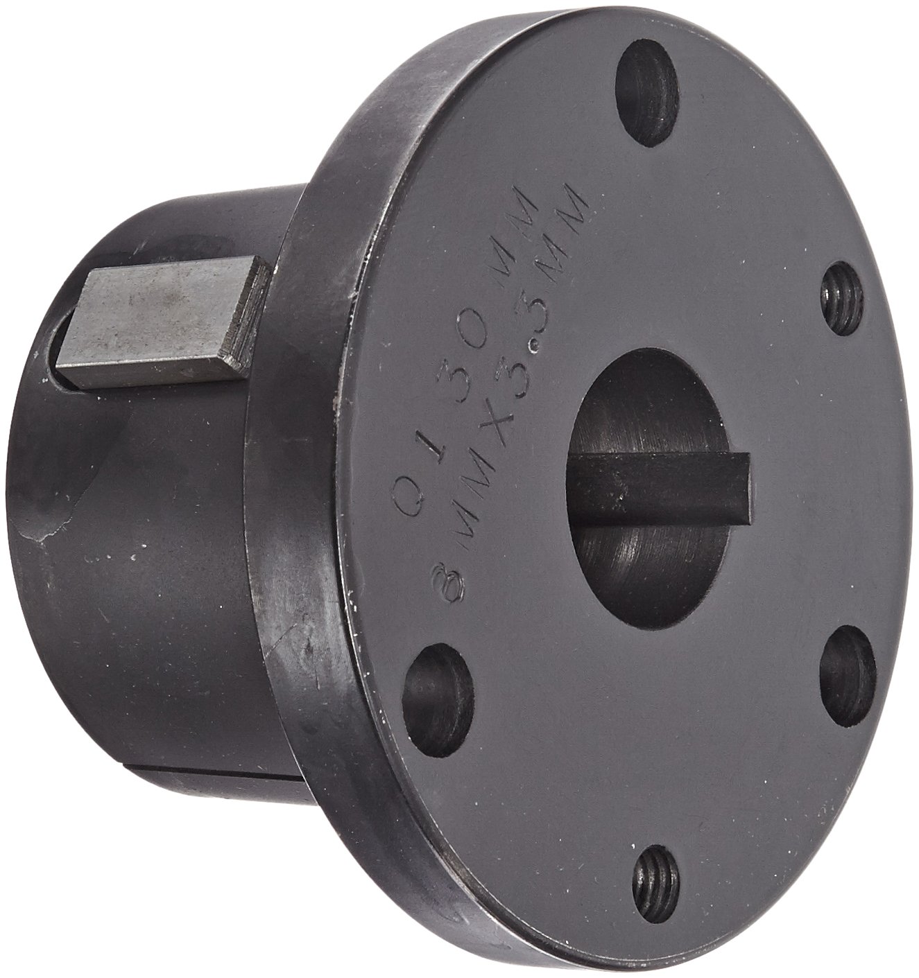 Martin Q1 30MM MST Bushing, Ductile Iron, Metric, 30 mm Bore, 73.025 mm OD, 63.5 mm Length