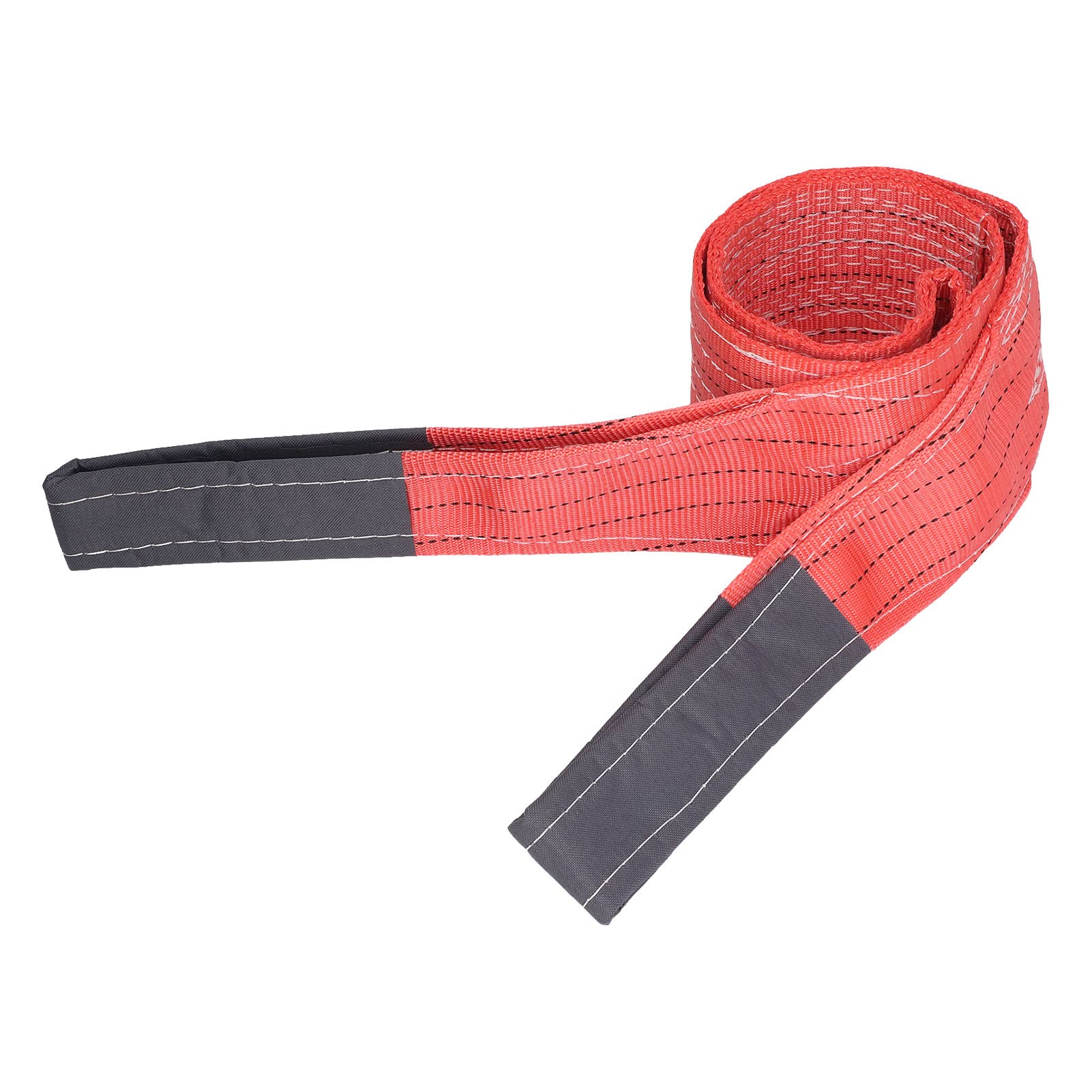 Sangle de levage ronde et robuste en polyester avec capacité de 5000 kg, sangle de gréement de charge de 2 m de long pour la construction et l'utilisation industrielle