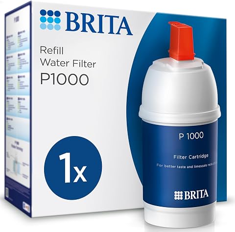BRITA filtro P1000 para grifo con filtro agua BRITA - Pack 1 (1200L)