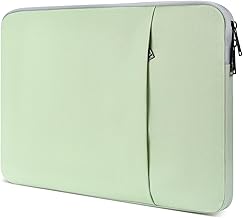 Laptop Sleeve Case 15.6 16 inch, Shockproof Protective Computer Carrying Cover with Accessory Pocket, Water-Resistant Travel Laptop Bag for HP, Dell, Lenovo, Acer, ASUS, Chromebook -Mint Green - Buy now
