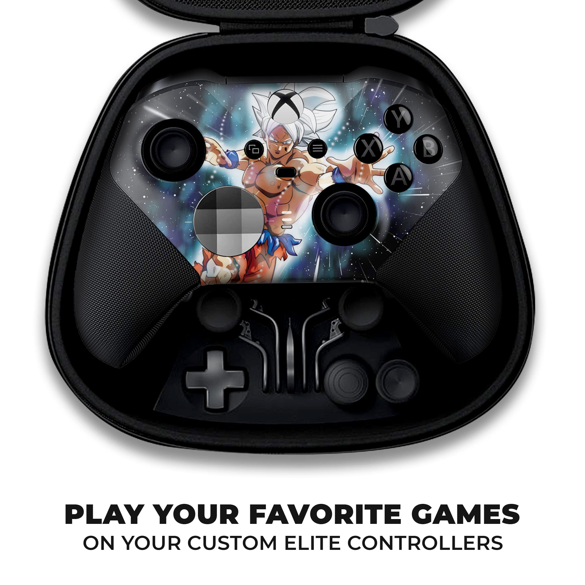 DreamController Gokku Ultra X-box Elite Controller Series 2 Limited Edition Custom Elite Series 2 Controller para X-box One/Series X/S fabricado con tecnología avanzada de pintura Hydro-Dip (no solo