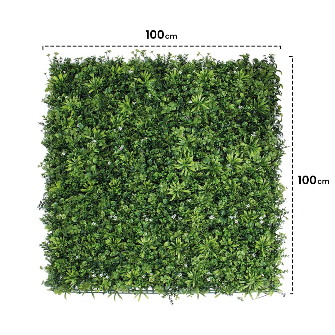 CATRAL NORTENE | Jardín Vertical Jazmin 100 X 100 CM NORTENE | Protección UV | Ideal para Exterior e Interior | Diseño Moderno