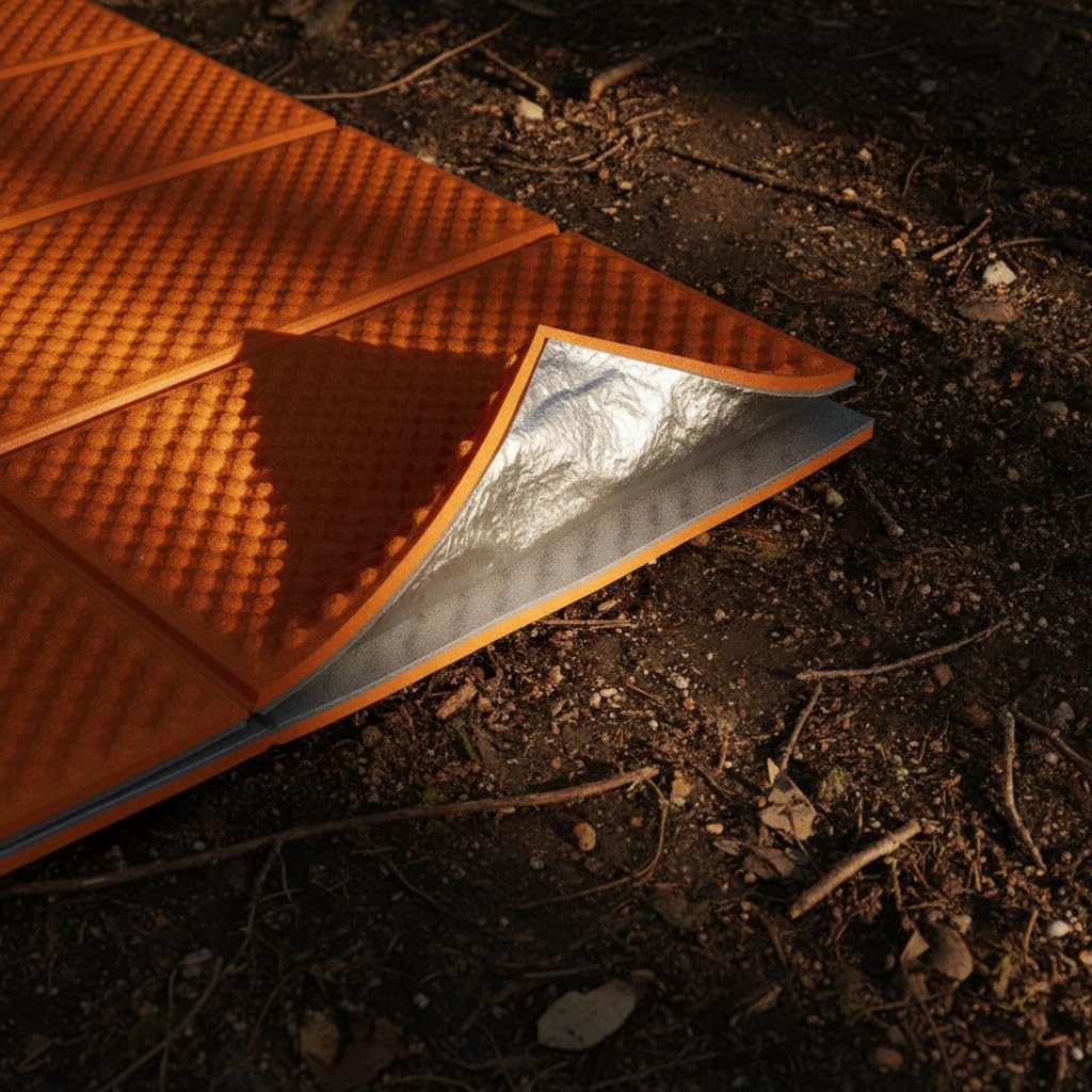Tapis Camping Double Mousse Pliable