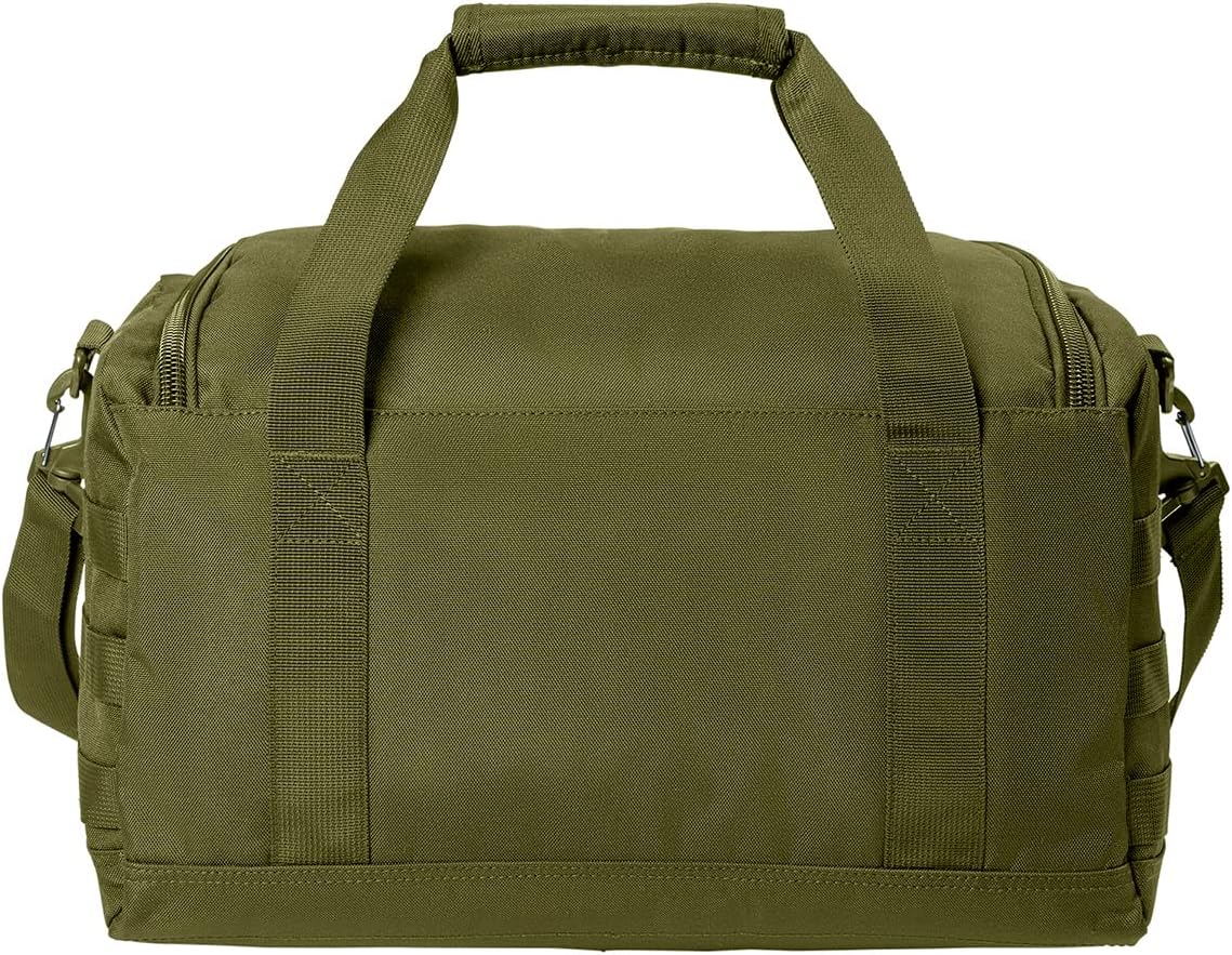 Tactical Gear bag Heavy Duty Duffel Gym bag/Tactical Backpack Custom Embroidered with your own text (Olive Drab Green)