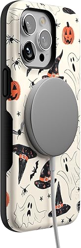 Vista 1006 de Casely Funda para iPhone 15 Pro Max Jardín Secreto Flores mixtas Funda atrevida Compatible con MagSafe y botón de acción Secret Garden