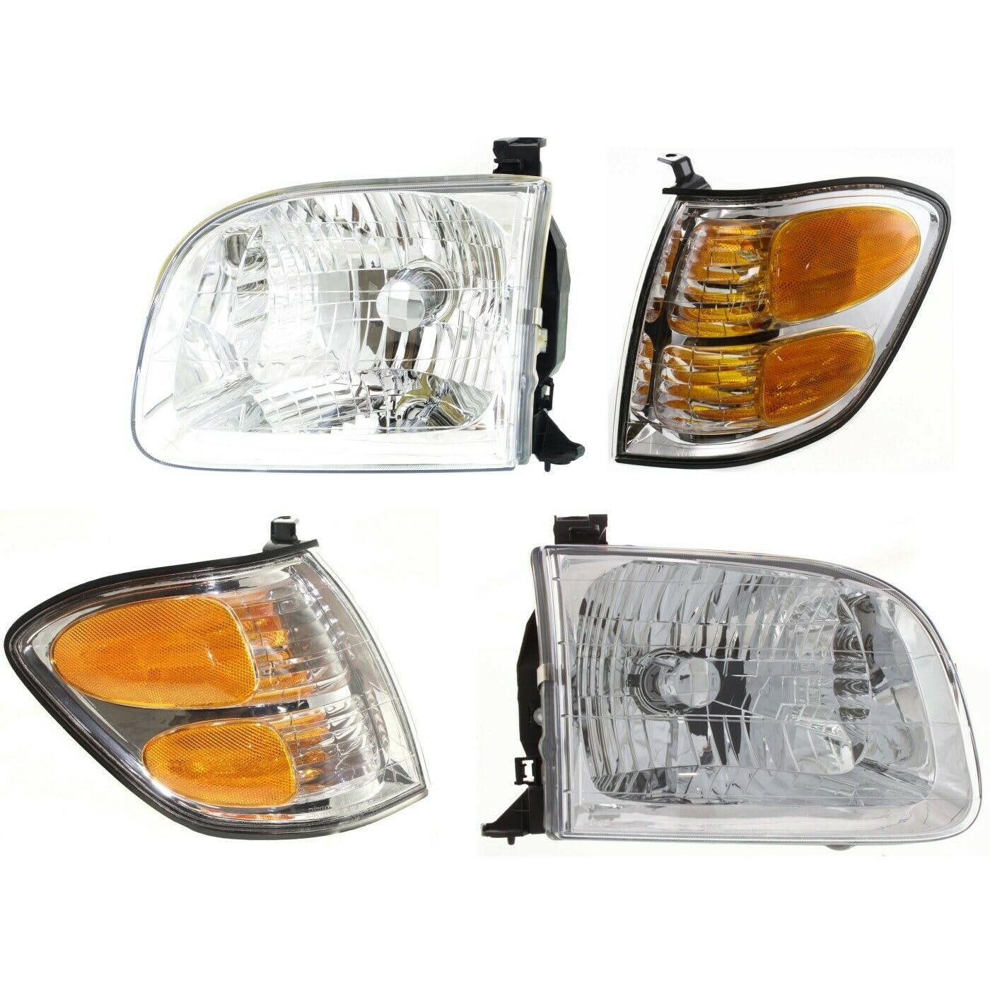 Amazon.com: TYYLMY Headlight Kit Fits Left/Right Side Built Up To 