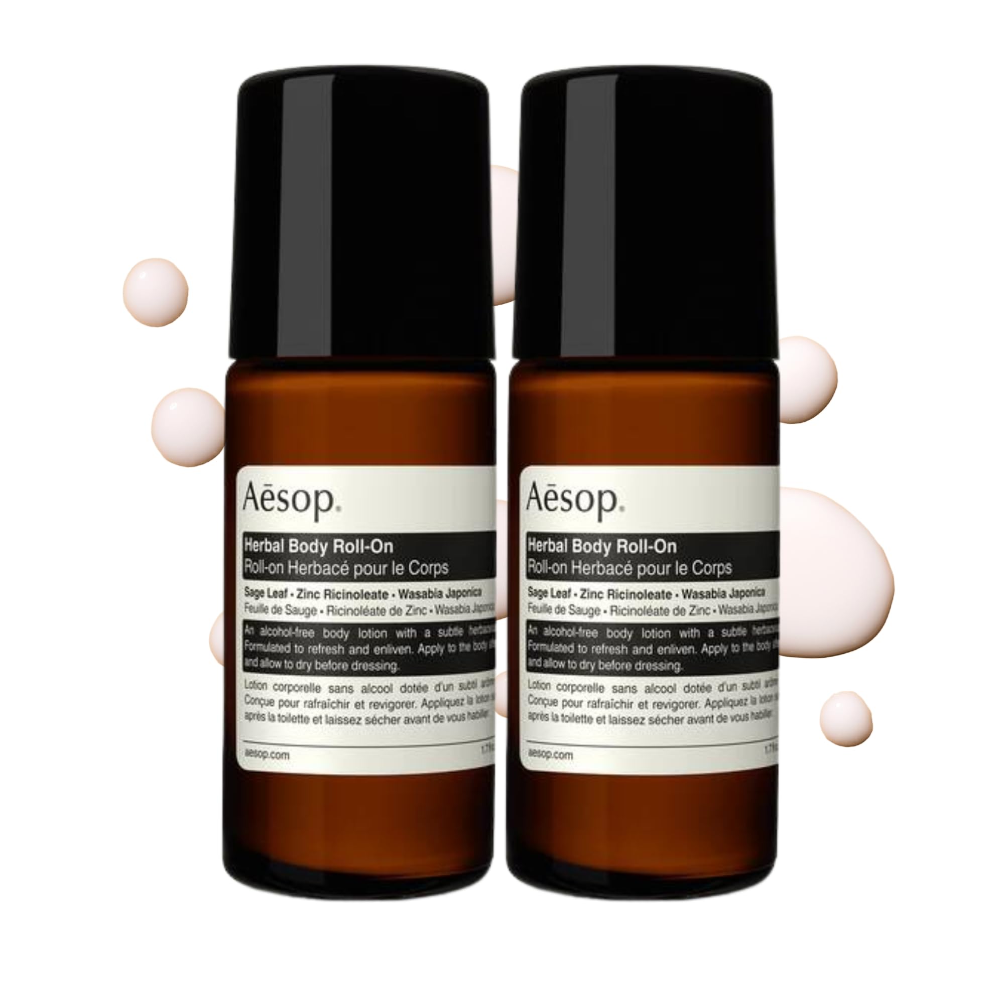 (新品)Aesop Herbal Body Roll-On 50ml(3本) Amazon.com : Aesop Aluminum Free Herbal Deodorant Roll On for