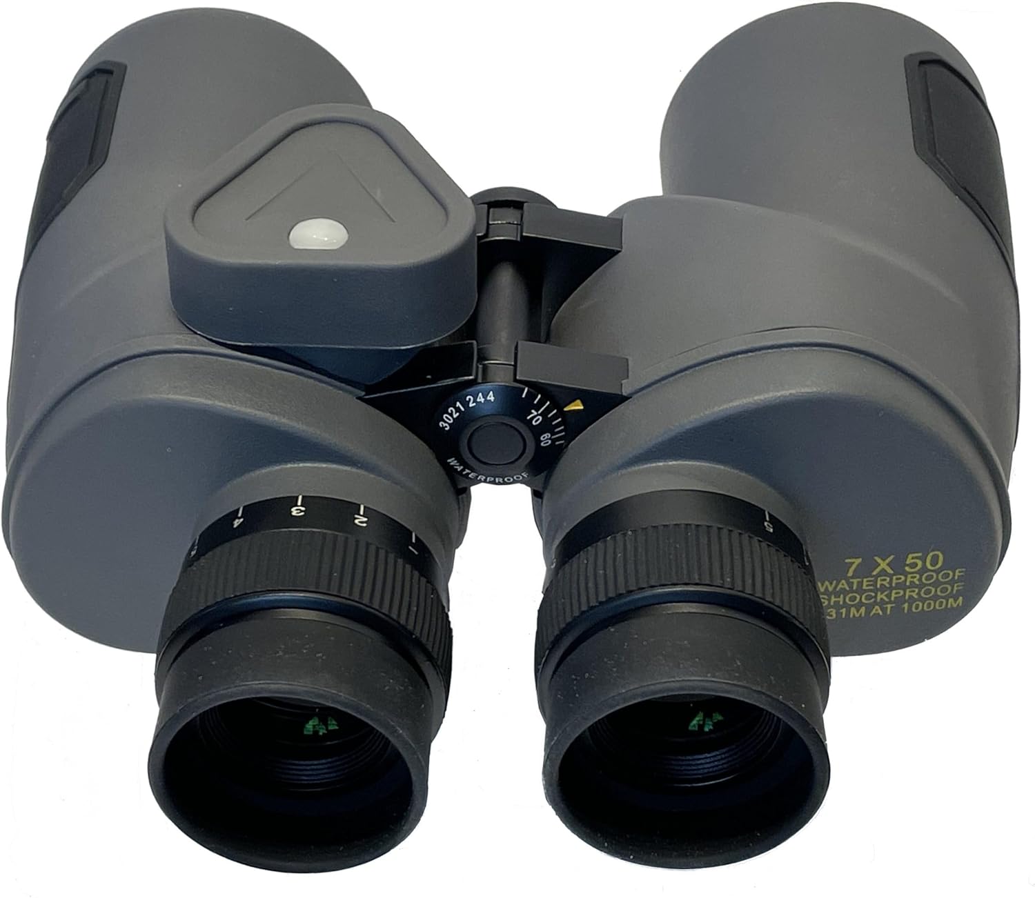 7x50C Ultra Binocular – Military-Spec Rugged Waterproof Binoculars with Compass & Illuminated Reticle | Great for Marine Boating, Hunting, & Military Use | Stable Image & Precision Focus