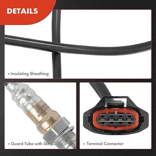 Miniatura 6 de A-Premium Sensor de oxígeno O2 compatible con Mercedes-Benz Serie W463 G63 AMG 2013-2014 5.5L, aguas abajo izquierda o derecha