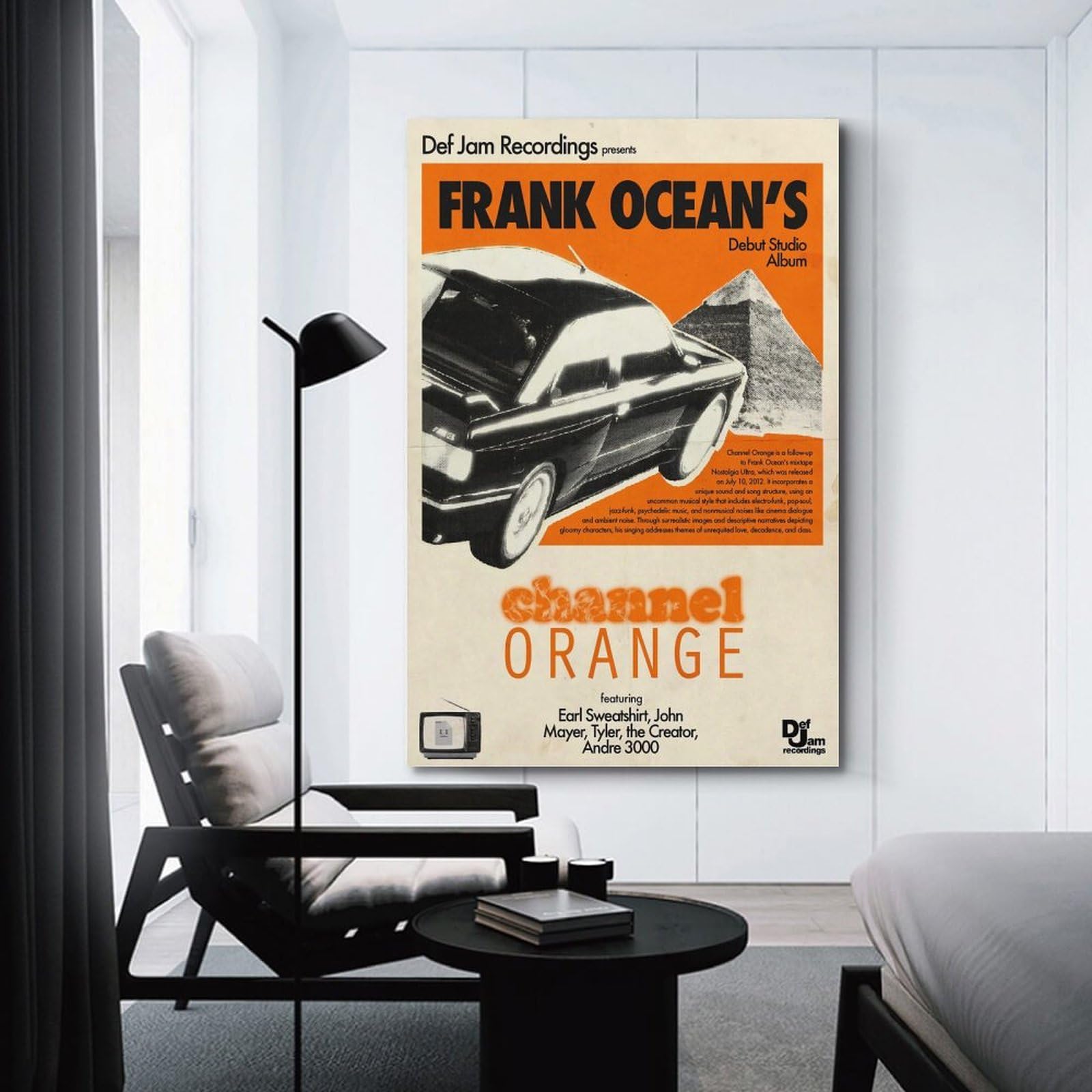 BISISO Frank Ocean Poster Channel Orange Posters Music Album