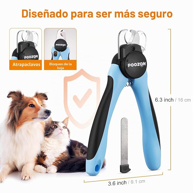 Foto 4 de 6 de Poozonlife Cortaúñas para perros con luz