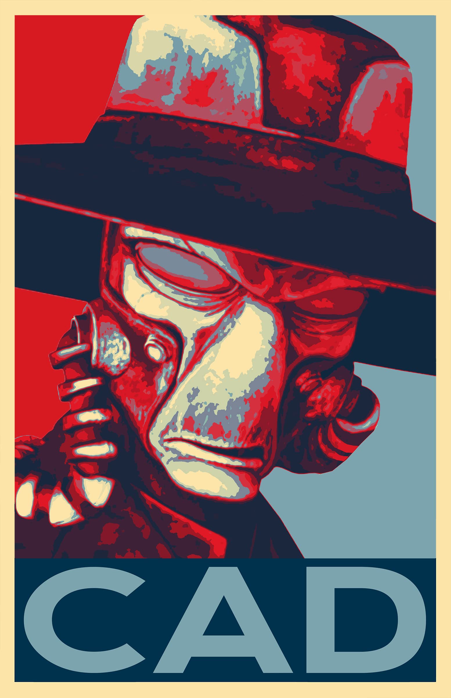 Amazon.com: Cad Bane Illustration - Clone Wars Sci-fi Cartoon Pop