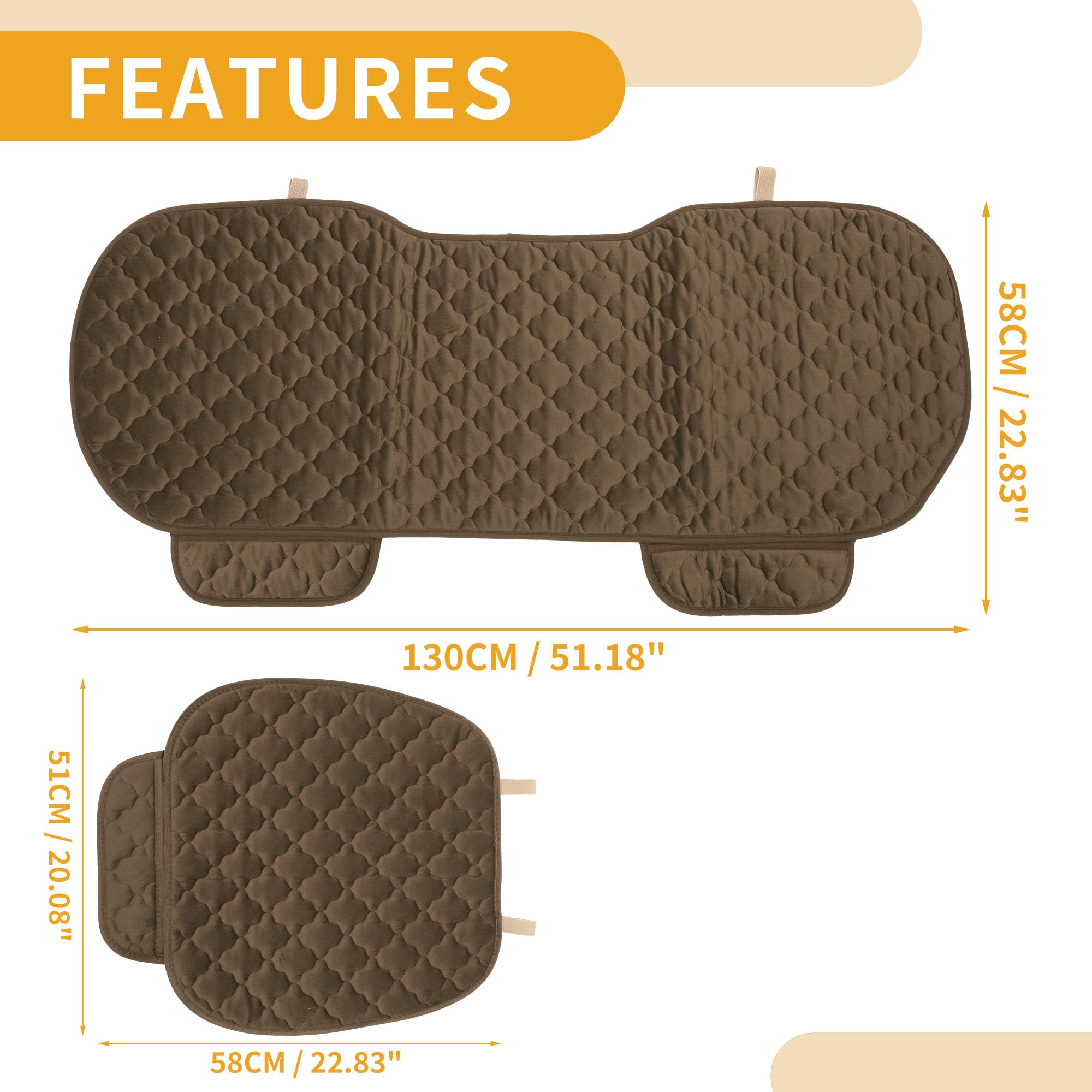Cojín Universal para Asiento De Coche 1Pc Antideslizante