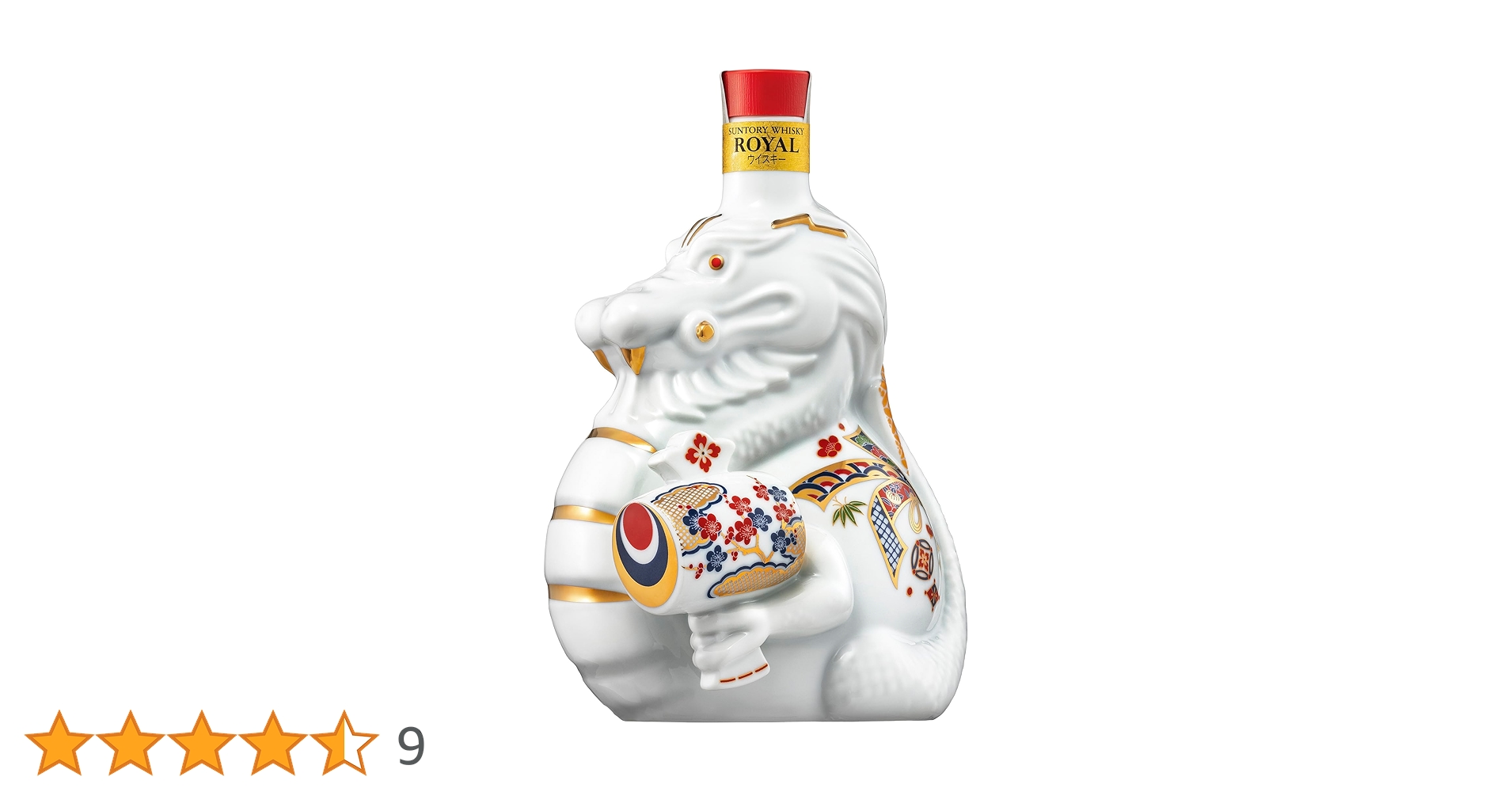 SuntoryWhisky   BLENDED WHISKY辰歳ボトル Amazon.co.jp: ローヤル 辰歳ボトル 2024年 辰年 600ml 43度