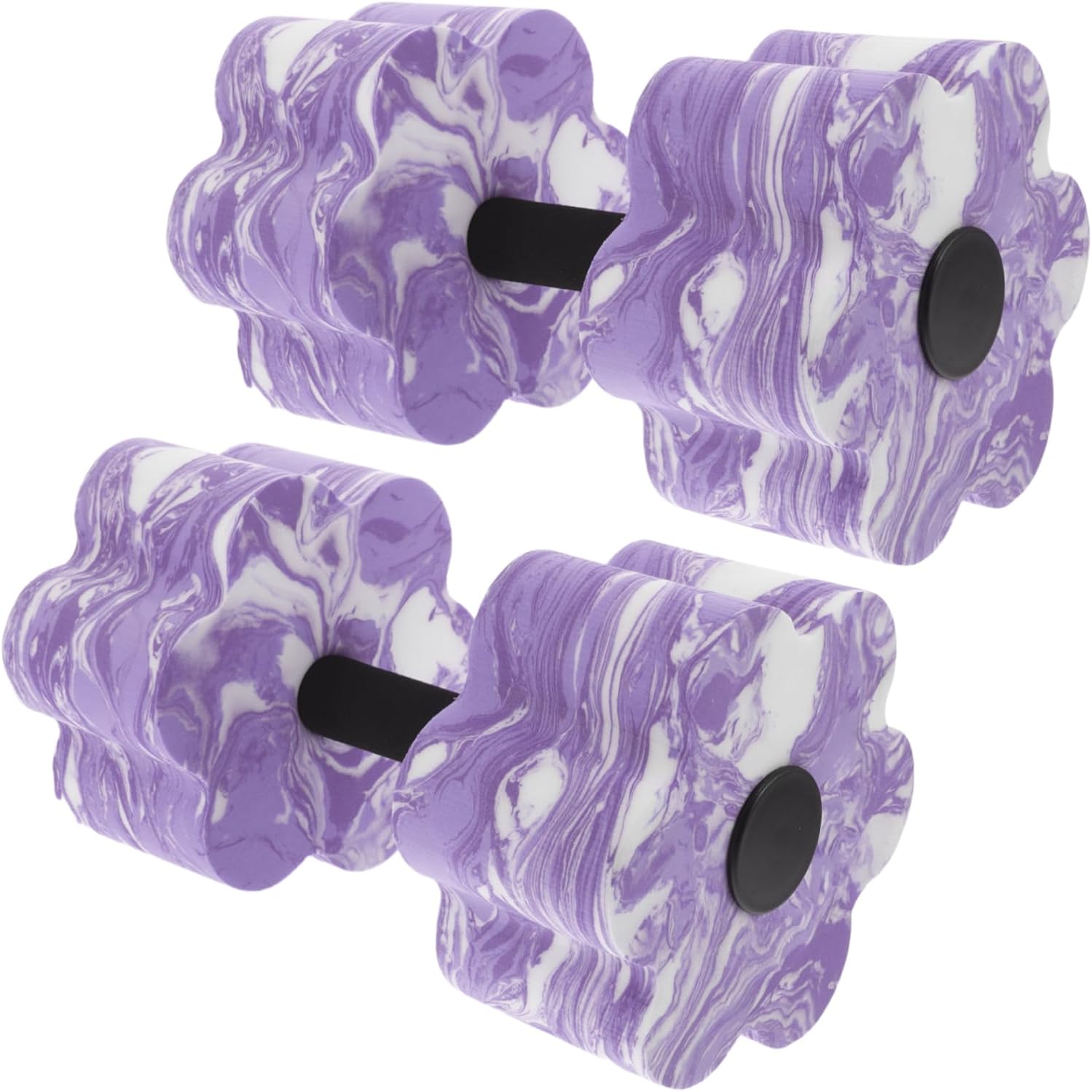 Yoga Dumbbells Pool Exercise Weights Water Weights for Pool Aquatic Exercise Dumbbells Water Exercise