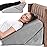 AllSett Health Adjustable Bed Wedge Pillow for Sleep Apnea, 7 in 1 Body Positioner Bed Wedge Pillow for Sleeping, Acid Reflux Pillow, GERD, Anti Snore Sleep Apnea Pillow, Heartburn