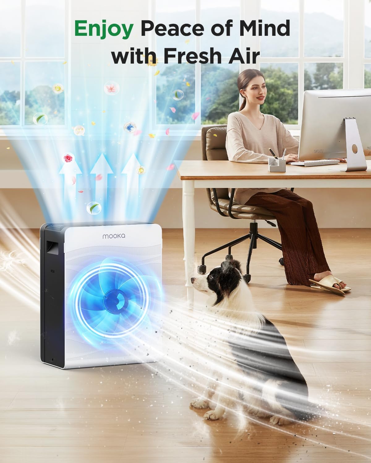 4 Packs MOOKA Genuine Washable Filter Replacement for C300 - Image 7