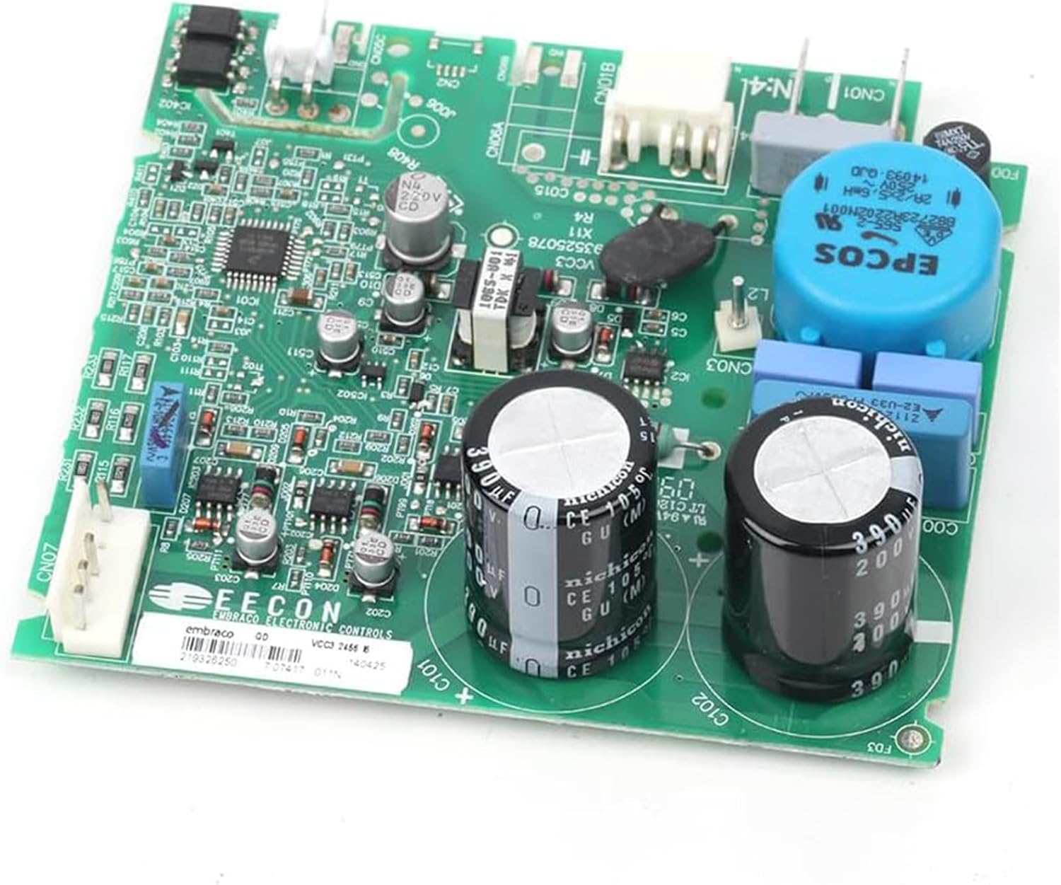 Refrigerator Inverter Compressor Control Board for Embraco VCC3 1156 115V 0193525048 Fridge Freezer Circuit PCB Board Parts (Without Hard Case)