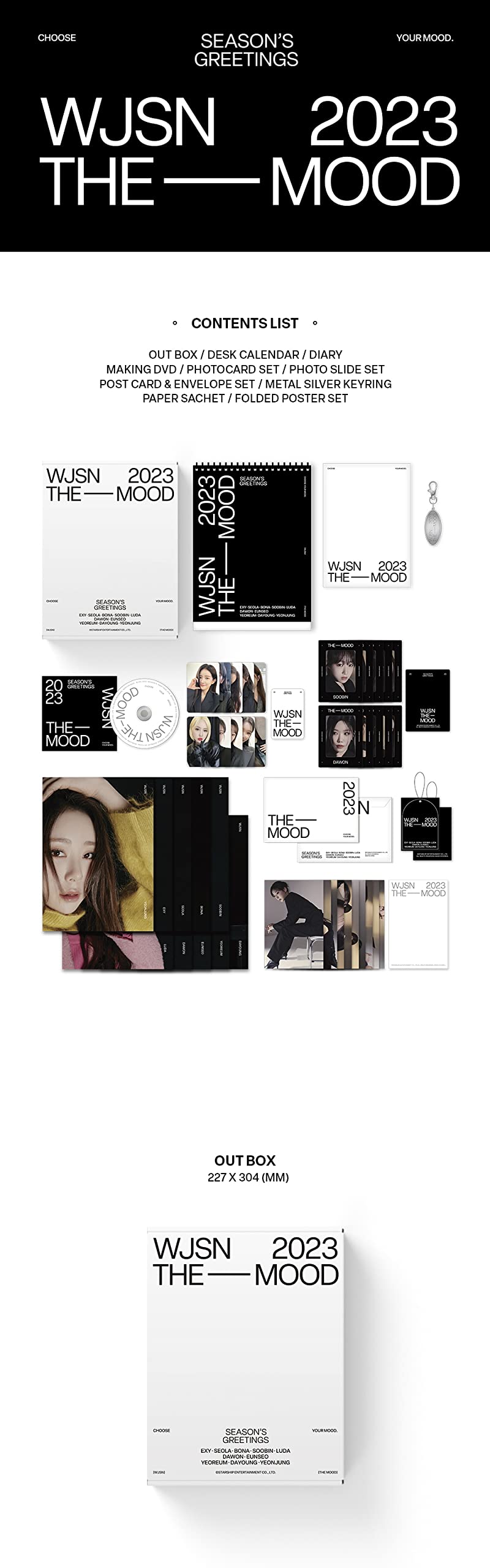 宇宙少女 WJSN SEASON’S GREETINGS 2023〜26 4種 Amazon.co.jp: 宇宙少女 WJSN - 2023 SEASON'S GREETINGS [THE-MOOD