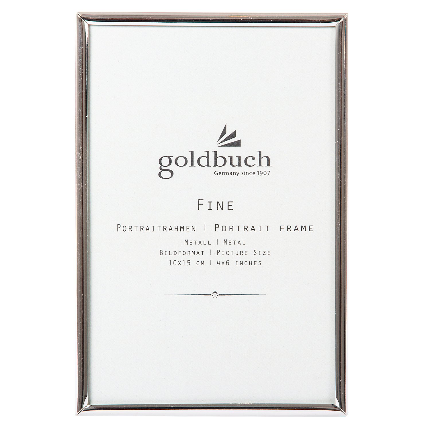 goldbuch Portraitrahmen Fine 10x15 cm Silber