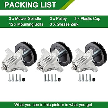 Amazon.com : 918-06980 Spindle Assembly - Fits Cub Ca det MTD 50