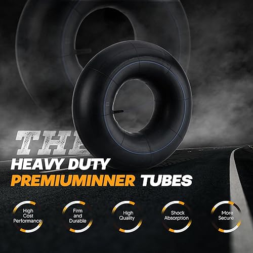 Miniatura 4 de Improvedhand Tubos interiores de neumáticos de 20 x 8.00-8 pulgadas a 20 x 10.00-8 pulgadas con vástago de válvula recto TR13, tubos interiores de