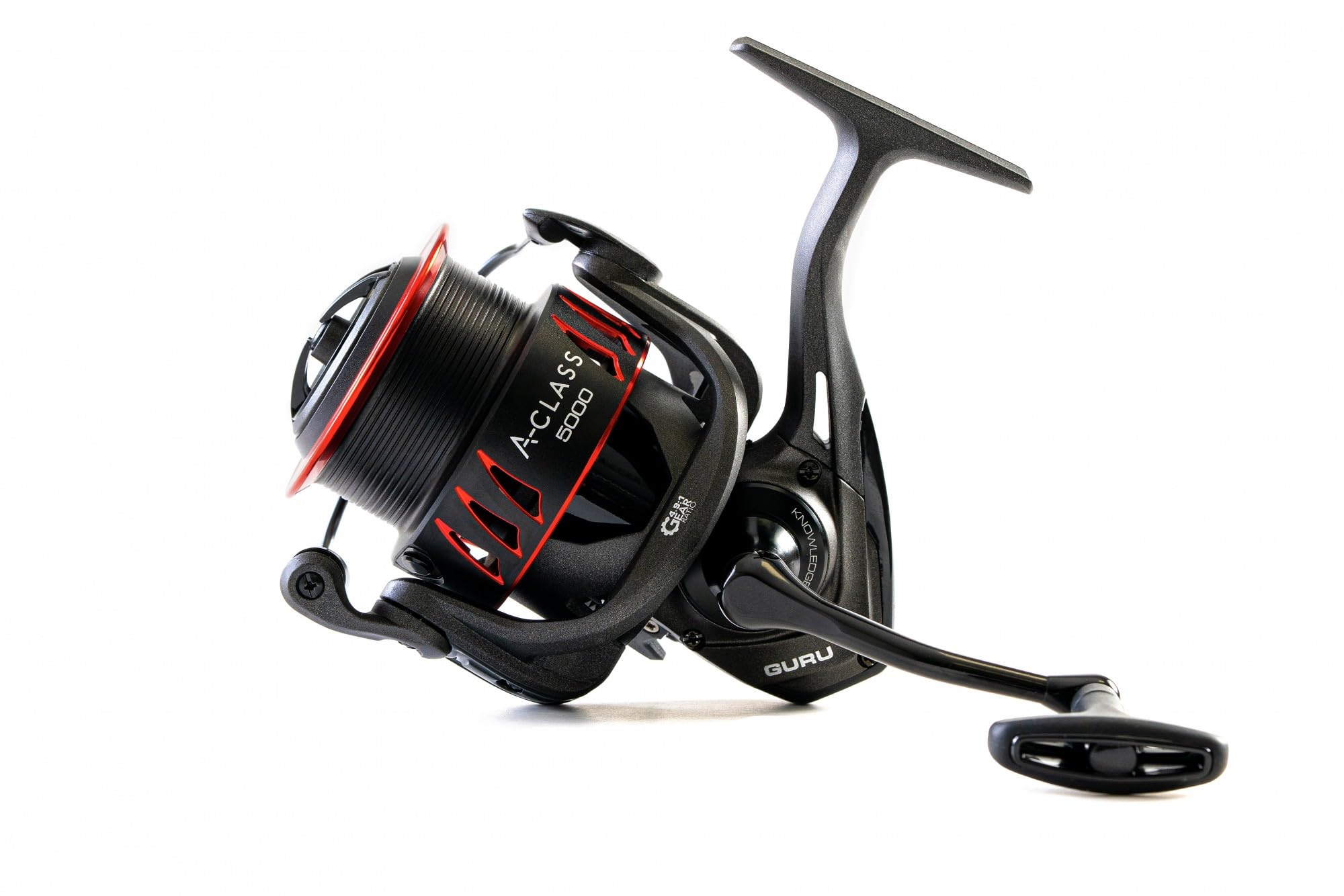 Guru A-Class 5000 Feeder Reel for Long Casts, Heavy Feeders and Big Fish | Lightweight Body and Rotor | Aluminium Spool and Handle | Infinite Anti-Reverse System | Smooth Reliable Disc Drag | GAC137