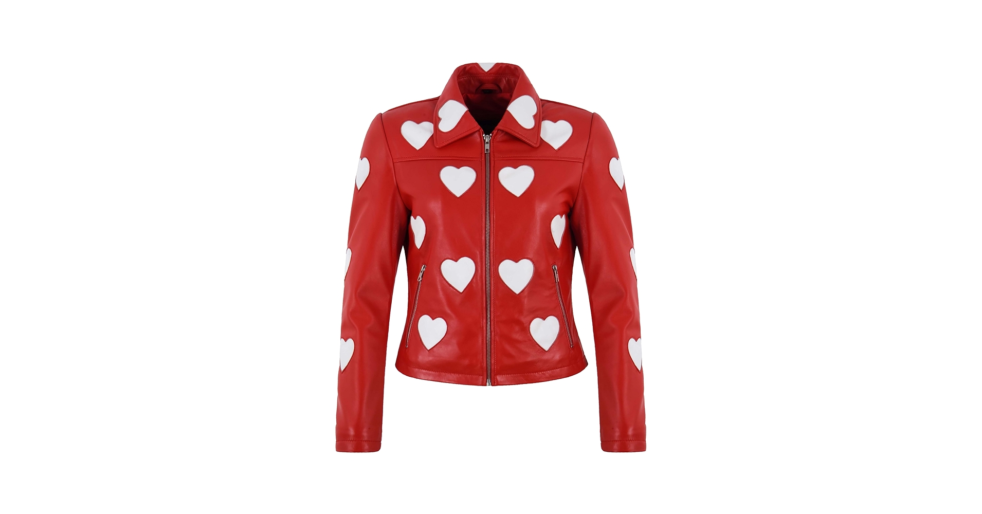 【PORTERNA】Heart Glossy Padding Jacket PORTERNA】Heart Glossy Padding Jacket Fashion Finds Faux