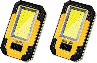 Sponsored Ad - WARSUN Led Work Lights Rechargeable Magnetic Portable Work Light 30w 1200 Lumens for Camping Car Repairing...